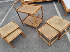 Ensemble table et desserte