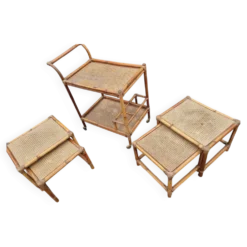 Ensemble table et desserte