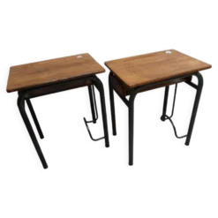 Ensemble 2 tables d’école