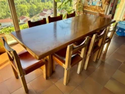 Ensemble table T14D et chaises S11 Chapo