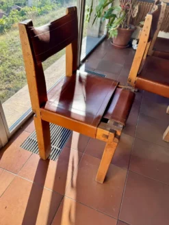 Ensemble table T14D et chaises S11 Chapo