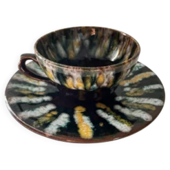 Ensemble tasse et soucoupe pièce unique