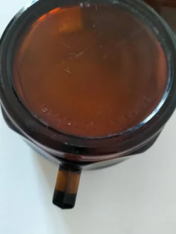 Ensemble 2 tasse vintage verre pressé