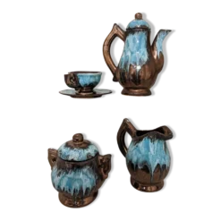 Ensemble thé café théière tasse Vallauris vintage