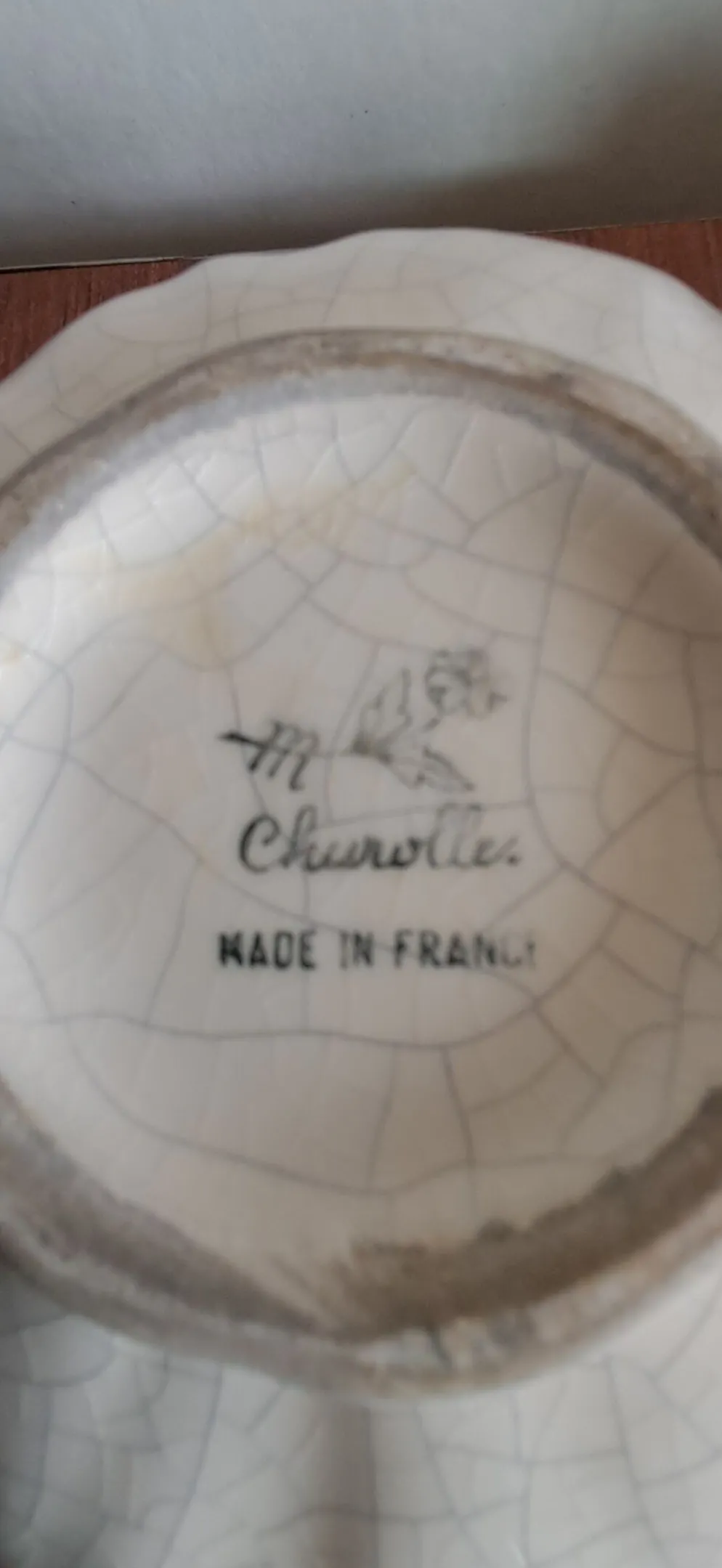 Ensemble à thé, faïencerie de Charolles par Jacques et Kira Molin. An