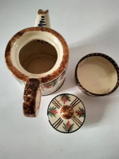 Ensemble théière et sucrier HB Quimper