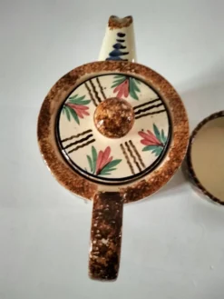 Ensemble théière et sucrier HB Quimper