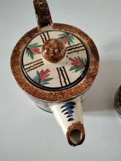 Ensemble théière et sucrier HB Quimper