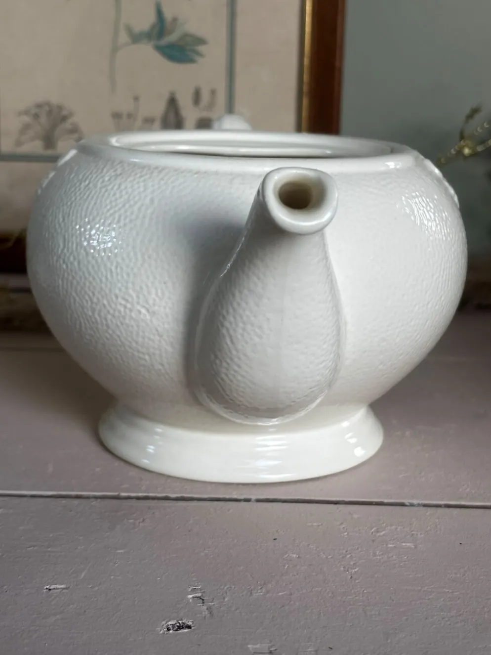 Ensemble théière sucrier pot à lait Geneviève Lethu Hortense 1991