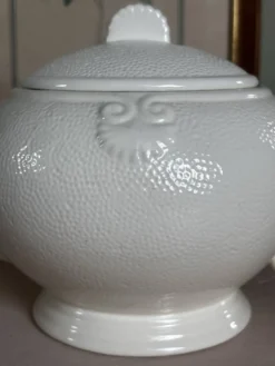 Ensemble théière sucrier pot à lait Geneviève Lethu Hortense 1991