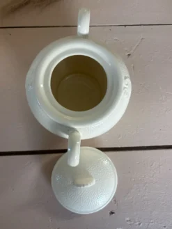 Ensemble théière sucrier pot à lait Geneviève Lethu Hortense 1991