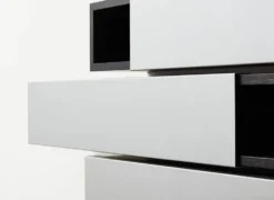 Ensemble unique de 4 horizontaux en A par Shigeru Uchida pour Pastoe 1999