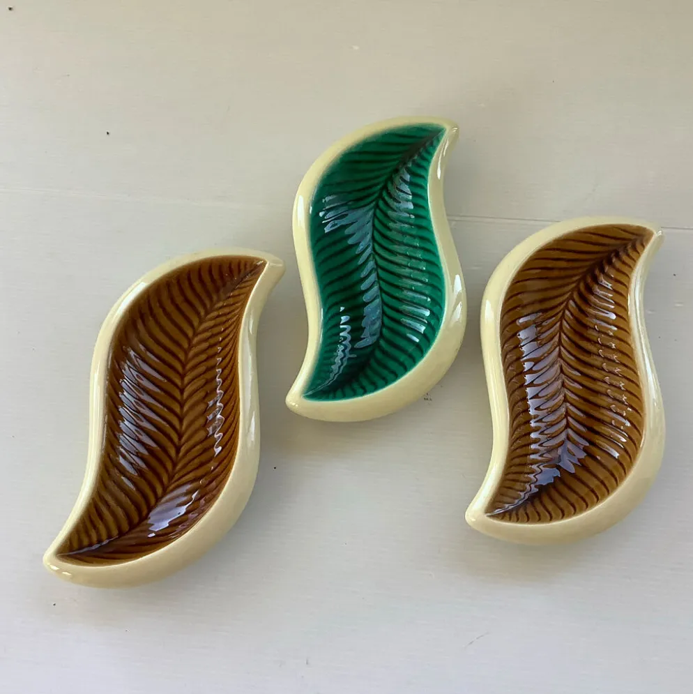 Ensemble Verceram 16 Pièces Vintage Feuilles