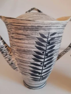 Ensemble verseuse à café et pot à lait Salins collection Tolède