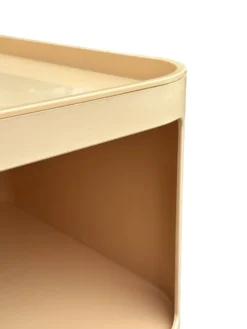 Ensemble vintage de deux chariots Kartell Componibili 4970 par Anna Castelli