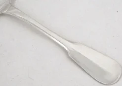 Ercuis Uniplat, Valois, 12 couverts à entremets, dessert, 24 pièces, 18 cm.