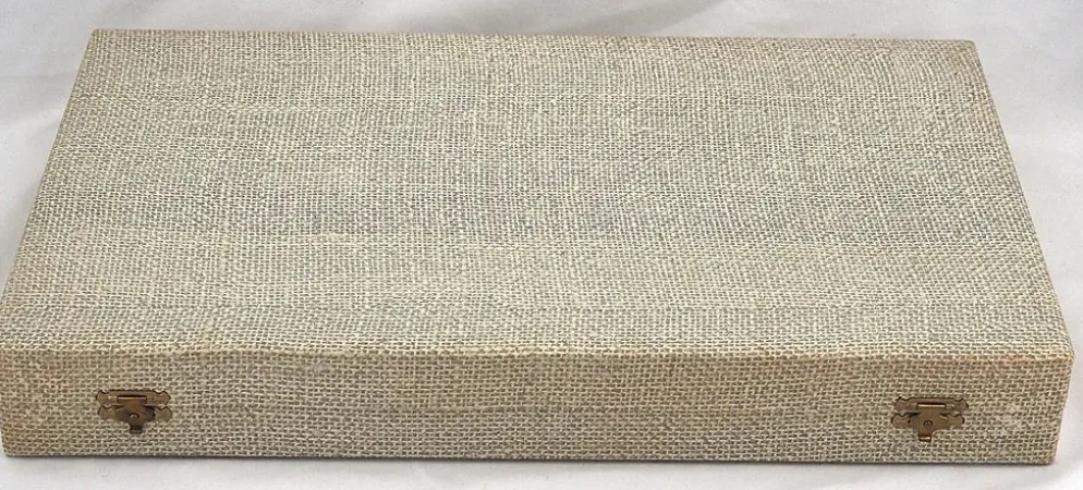Ercuis Valois, Uniplat ménagère poisson 26 pièces métal argenté, excellent état