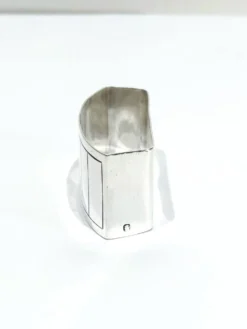 Ernest prost - rond de serviette en argent massif