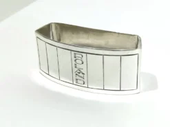 Ernest prost - rond de serviette en argent massif