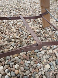 Escabeau ancien en bois
