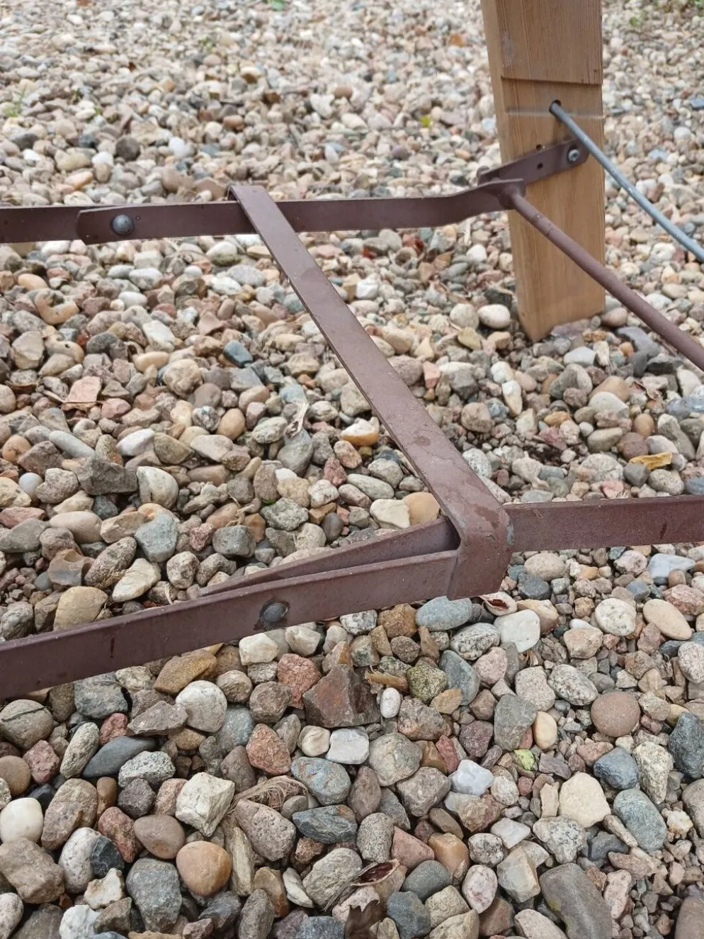 Escabeau ancien en bois