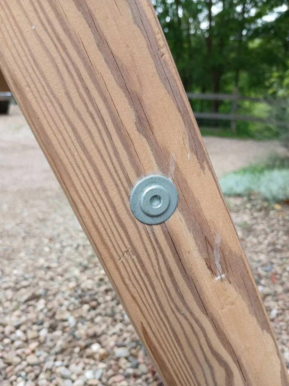 Escabeau ancien en bois