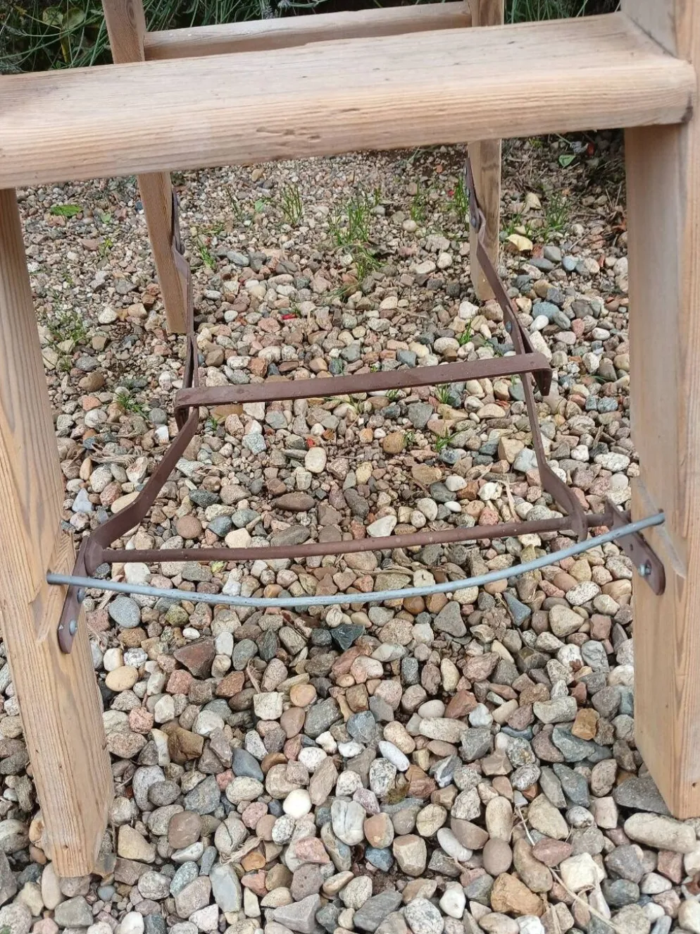 Escabeau ancien en bois