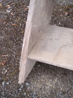 Escabeau ancien en bois