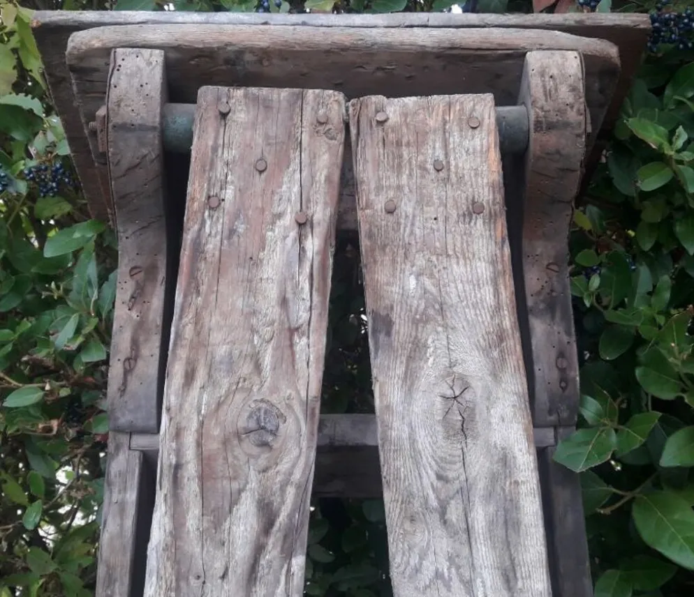 Escabeau artisan bois 6 marches