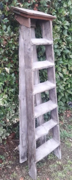 Escabeau artisan bois 6 marches