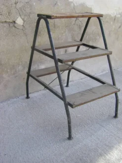 Escabeau d'atelier vintage