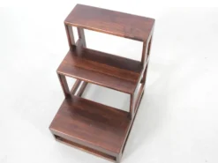 Escabeau de bibliothèque scandinave vintage