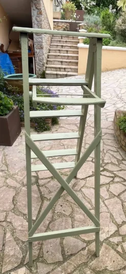 Escabeau de peintre en bois