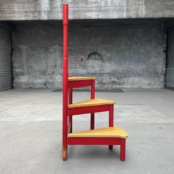 Escalier de bibliothèque de Vico Magistretti pour Cassina