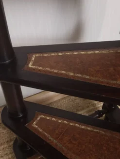 Escalier de bibliothèque style Anglais Victorien