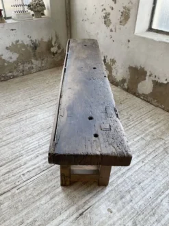 Etabli console en chêne massif 220cm