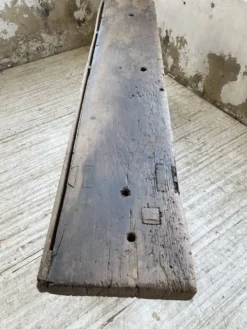 Etabli console en chêne massif 220cm