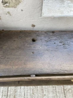 Etabli console en chêne massif 220cm