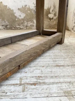Etabli console en chêne massif 220cm