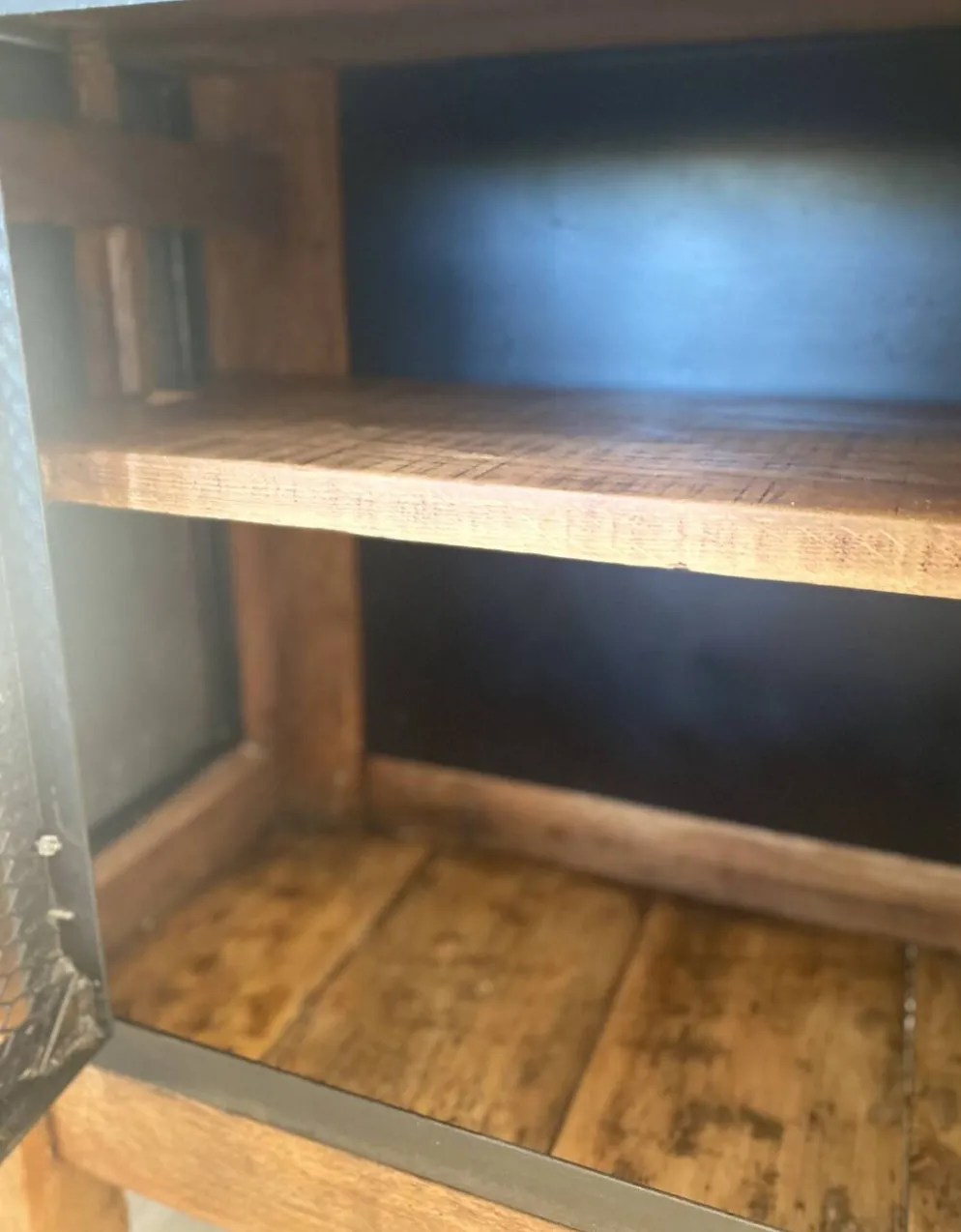 Etabli de menuisier restauré et customisé