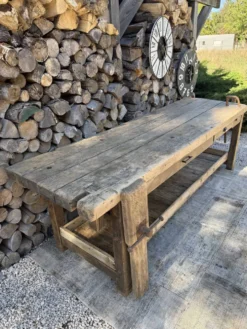 Etabli de menuisier rénové