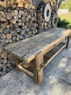 Etabli de menuisier rénové