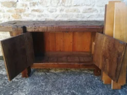 Etabli en chêne restauré