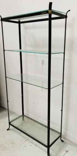 Etagere en fer plat maison pierre vandel paris xx siècle
