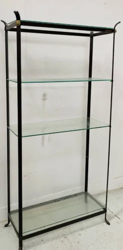 Etagere en fer plat maison pierre vandel paris xx siècle
