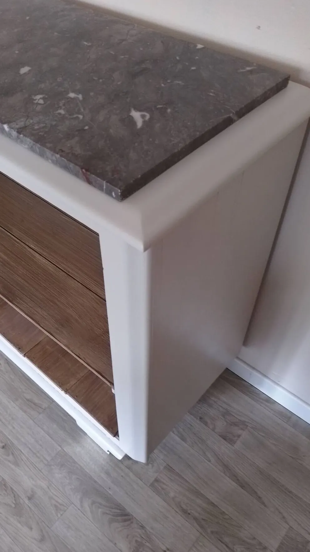 Etagere multifonction marbre