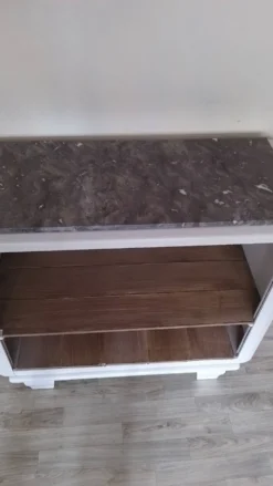 Etagere multifonction marbre