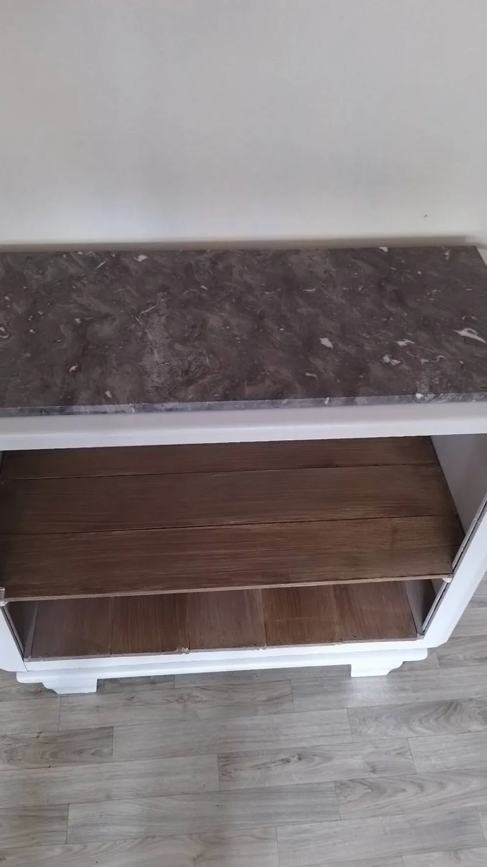 Etagere multifonction marbre
