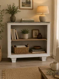 Etagere multifonction marbre