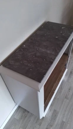 Etagere multifonction marbre